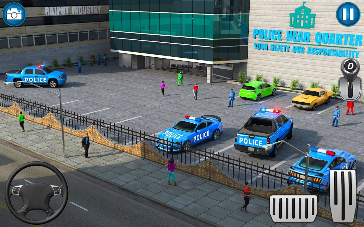 Police Car Driving School游戏-插图2