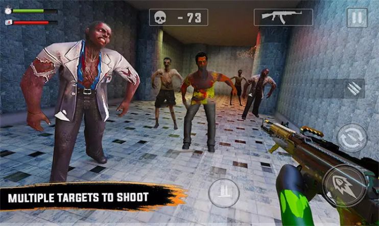 美国警察僵尸射击-插图1