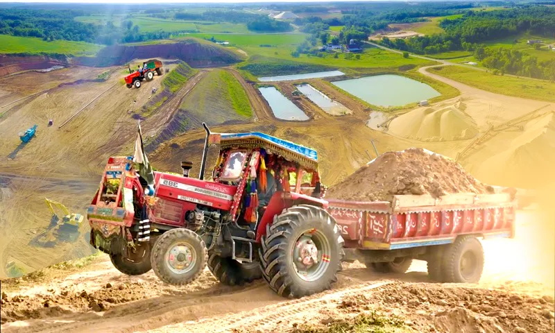 模拟拖拉机耕地游戏-插图2