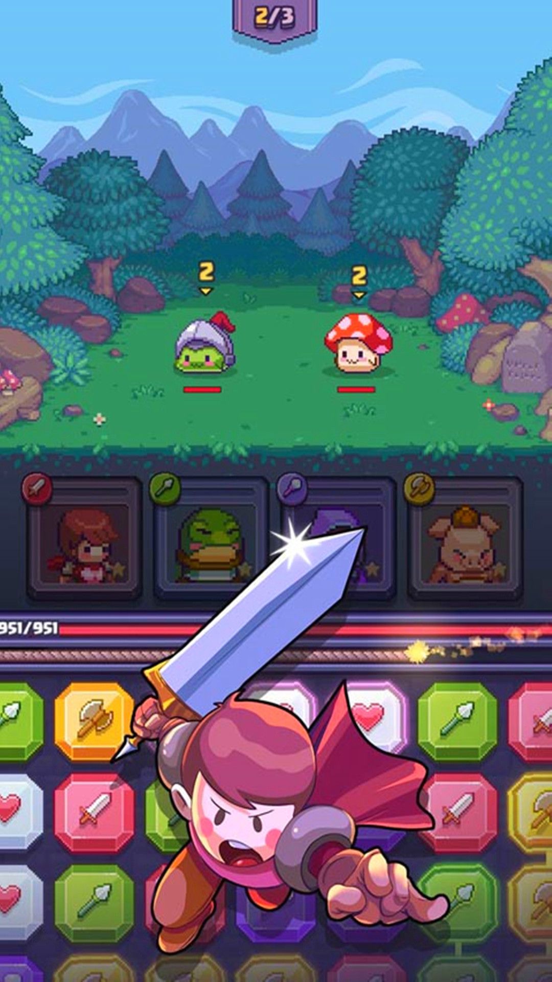 迷你勇士历险游戏-插图1