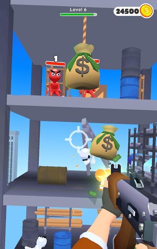 势不可挡的扫射