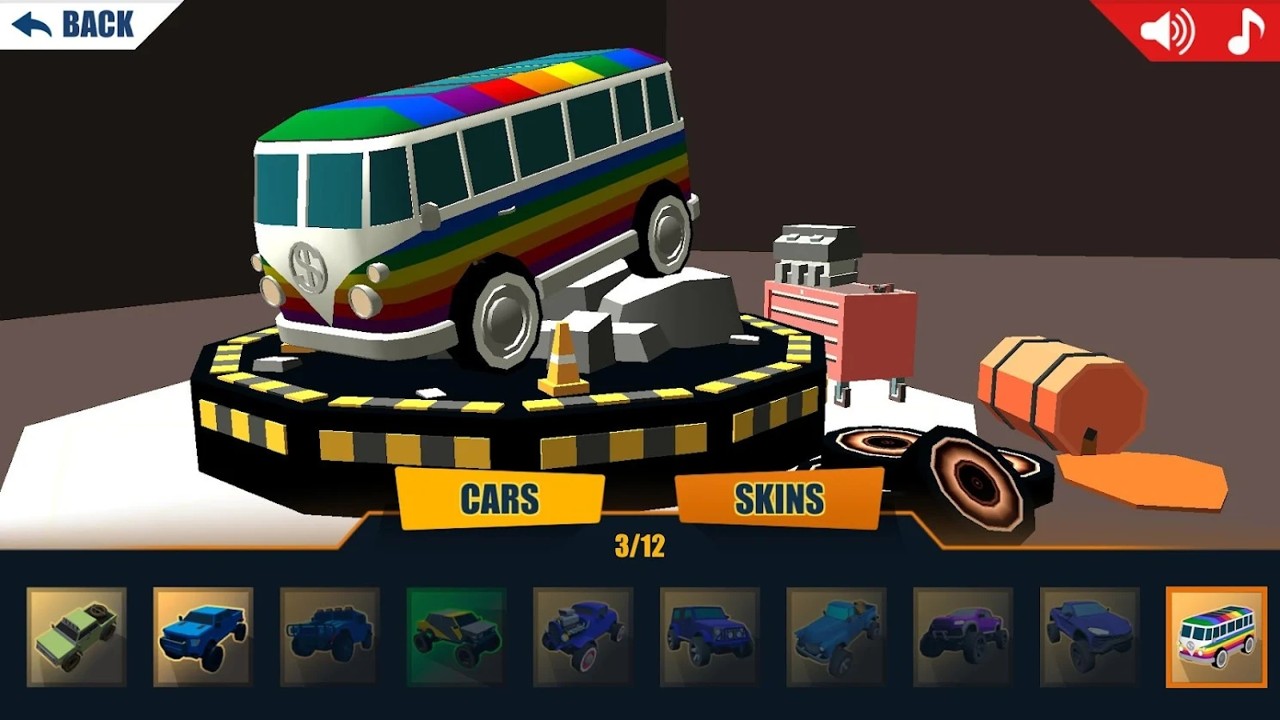 Stunt Skill Car Race