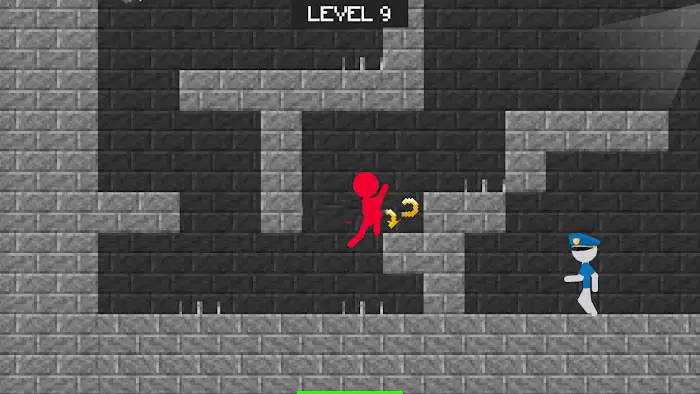 Stickman Minicraft Parkour
