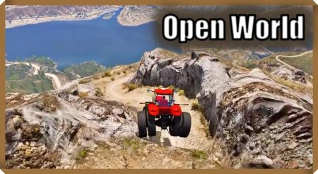 真正的农用拖拉机