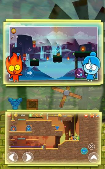 森林冰火人勇闯神庙