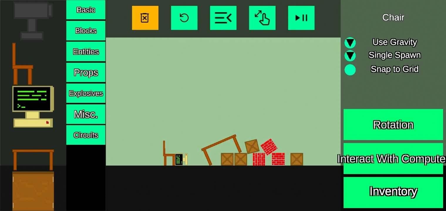 超级沙盒2D