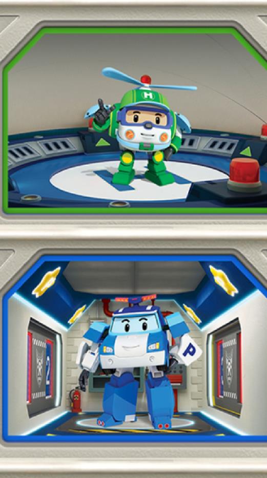 卡通快递机器人 