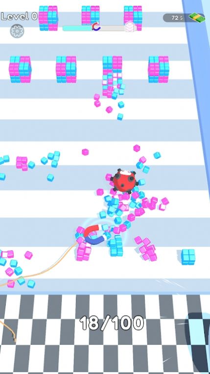 磁铁收集跑 磁铁收集跑