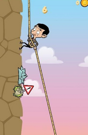 憨豆先生攀岩记