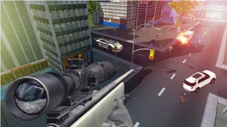 狙击手攻击致命一击