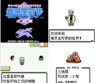 口袋妖怪水晶版 口袋妖怪水晶版