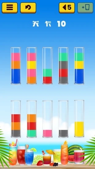 果汁水排序 果汁水排序