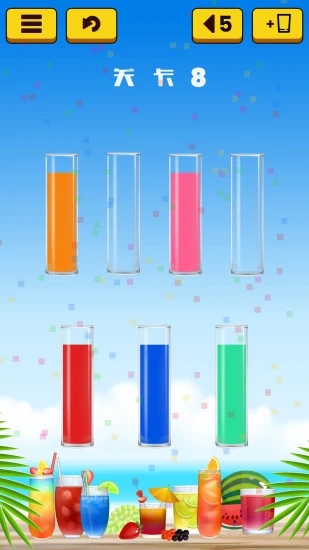 果汁水排序 果汁水排序