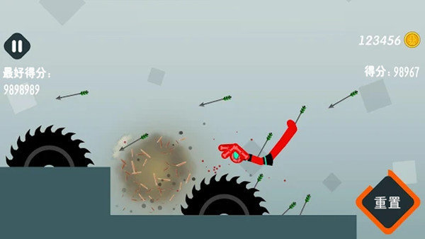 怒怼火柴人坠落解