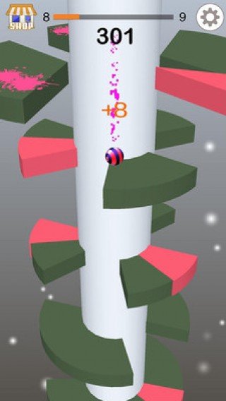 跳球掉落 跳球掉落