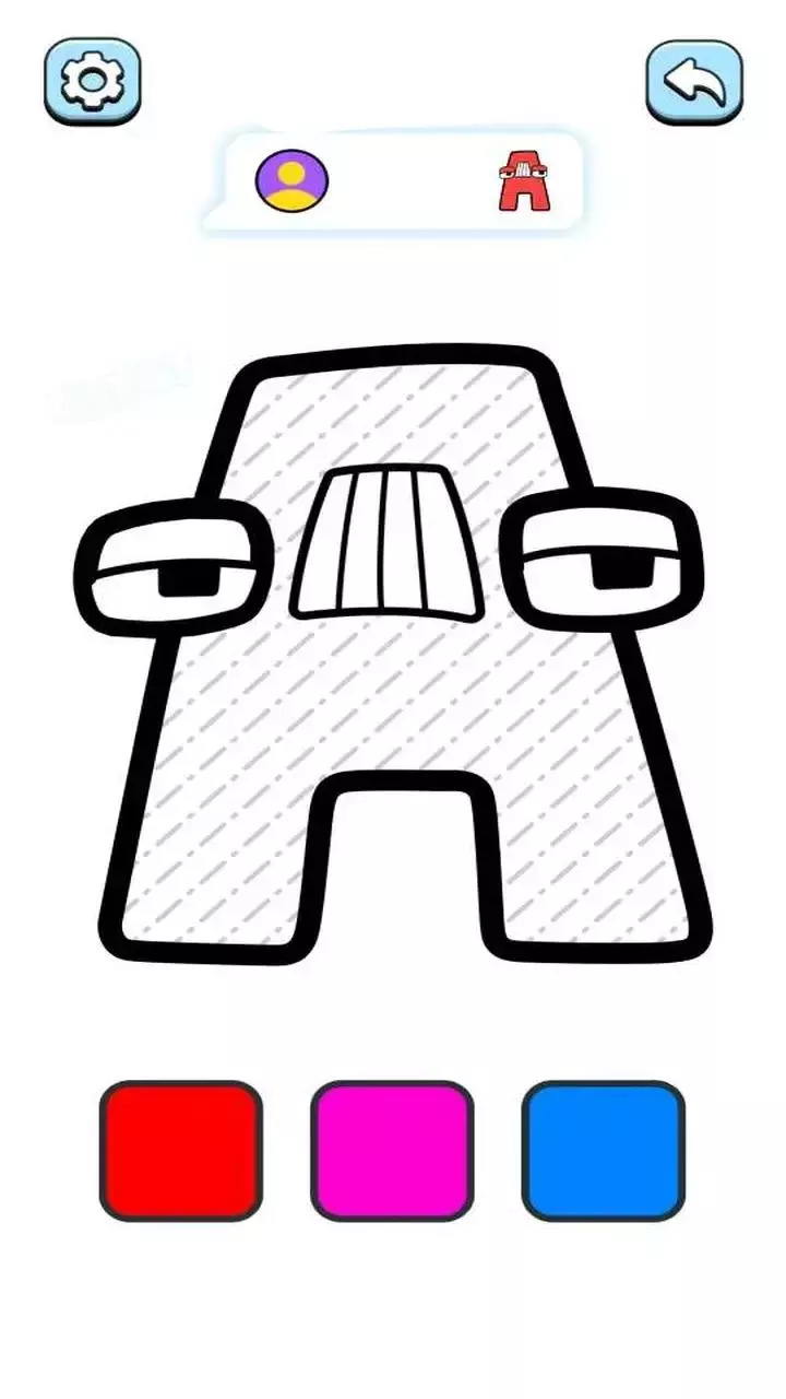 字母涂色 字母涂色