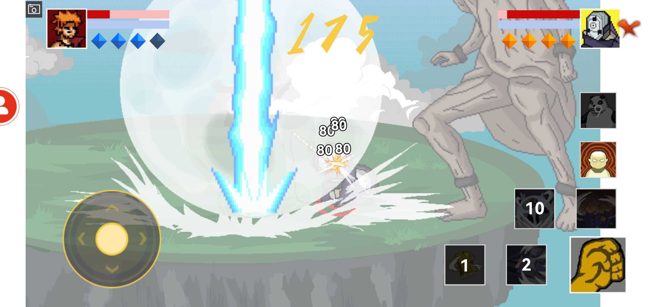 像素火影新春熊猫