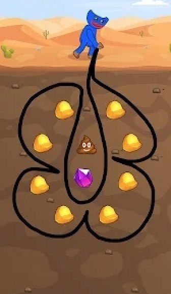 黄金矿工绘制收集 黄金矿工绘制收集