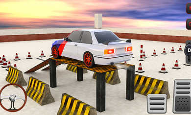 停车场汽车 停车场汽车