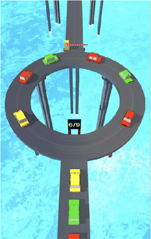 环岛交通指挥员