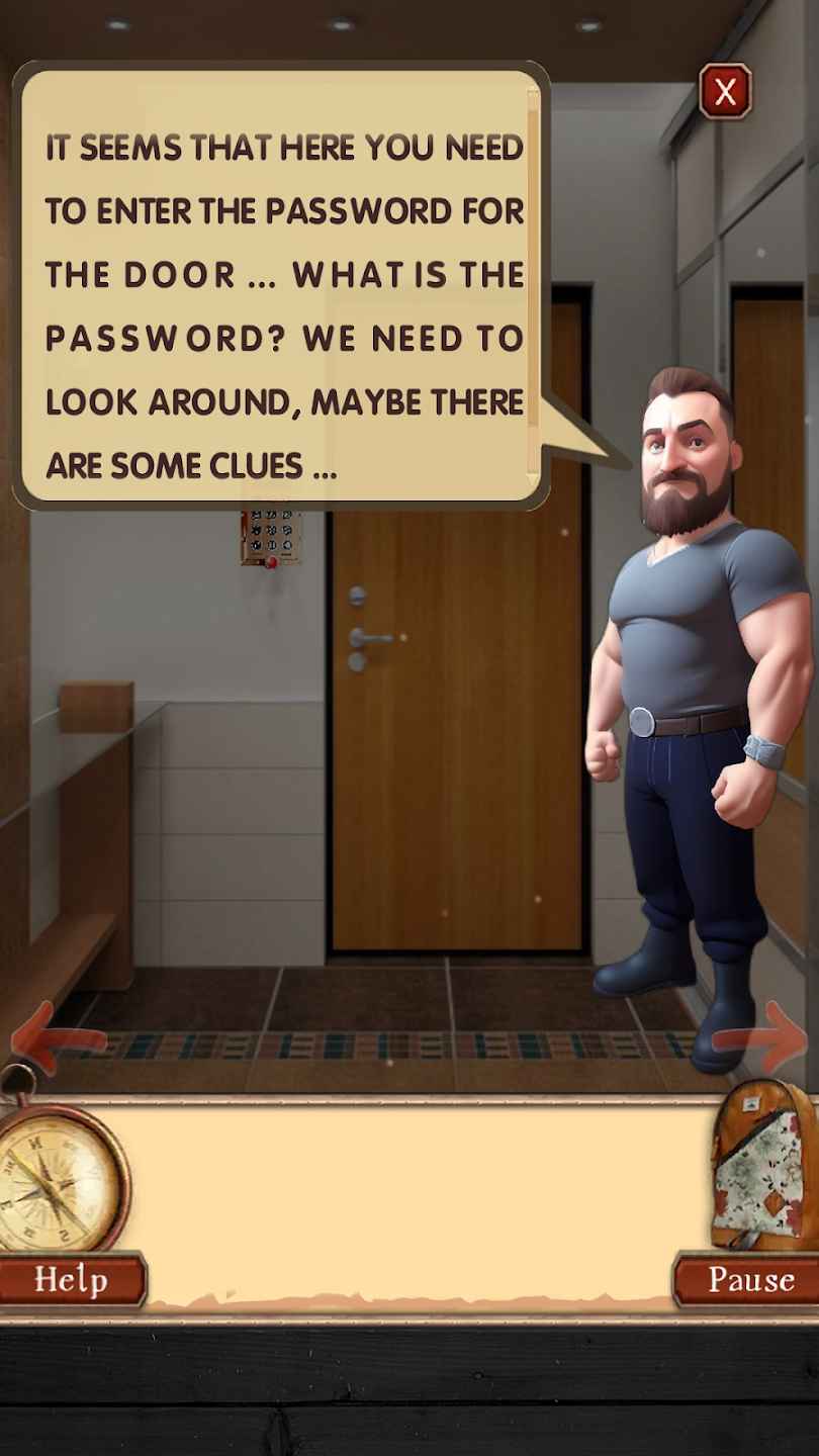 逃脱游戏谜题之门