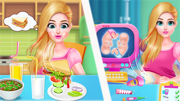 怀孕芭比公主生宝宝