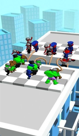 绳索拔河大战 绳索拔河大战