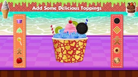 烹饪冰淇淋卷 烹饪冰淇淋卷