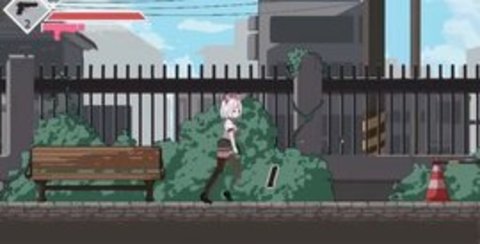 白毛少女大战丧尸