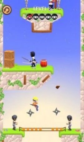 火柴人忍者苦无大师 火柴人忍者苦无大师