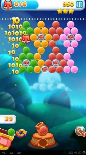 小狐狸泡泡陀螺