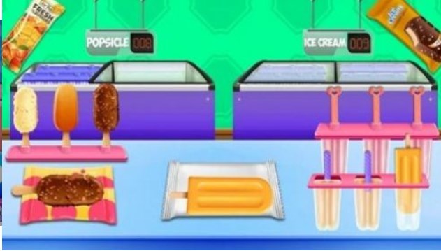 冰棒冰淇淋工厂