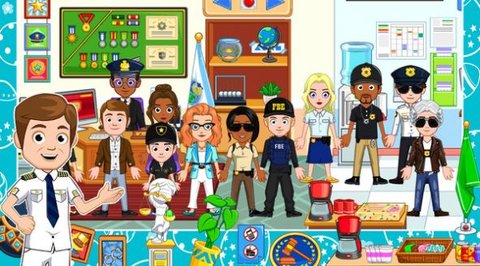 迷你小镇城堡警察局 迷你小镇城堡警察局