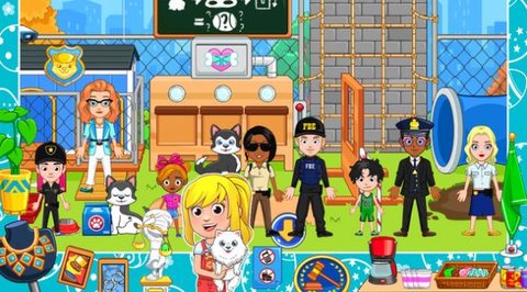 迷你小镇城堡警察局 迷你小镇城堡警察局