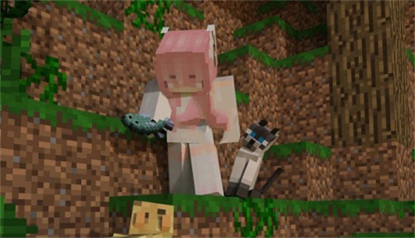 我的世界史莱姆娘 我的世界史莱姆娘