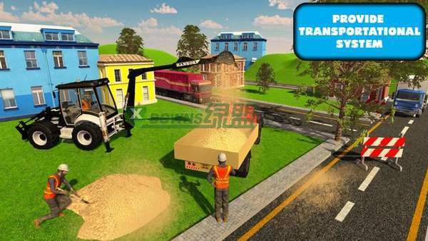 3D挖掘起重机 3D挖掘起重机