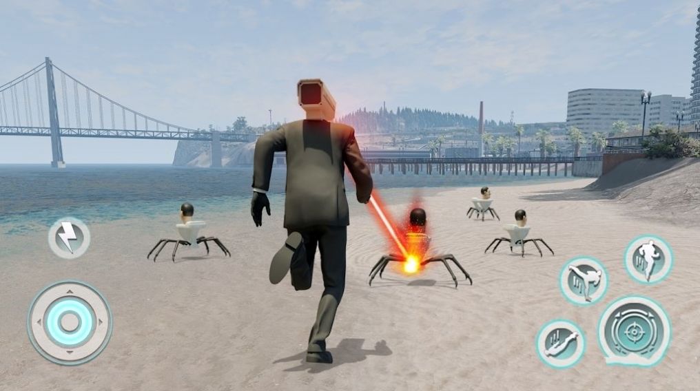 马桶人绳索英雄