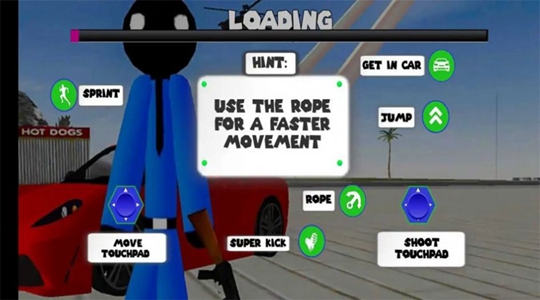 美国警察火柴人英雄