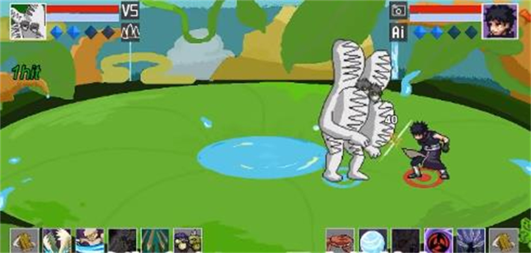 像素火影缝合白绝