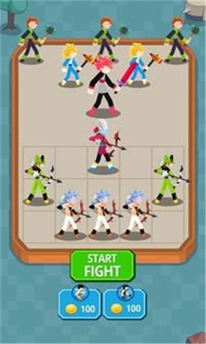 合并火柴人勇士