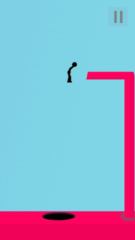 火柴人翻转进洞 火柴人翻转进洞