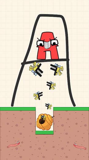 画线救援字母 画线救援字母