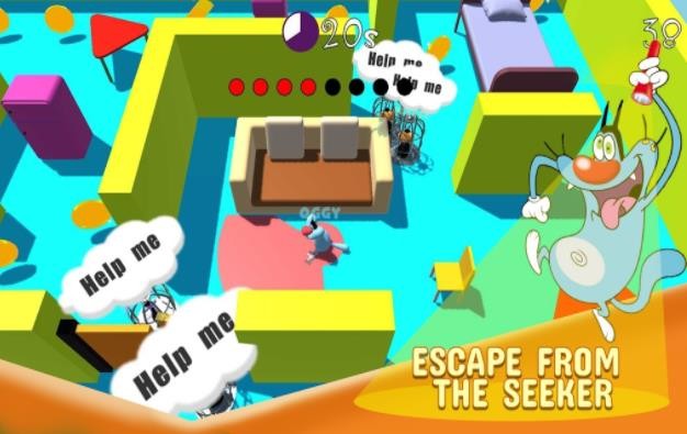 奥吉的捉迷藏挑战赛 奥吉的捉迷藏挑战赛