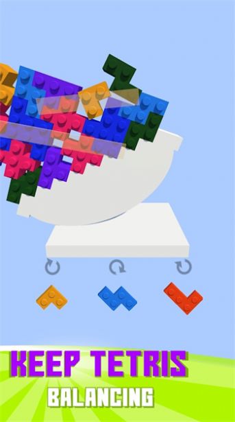 俄罗斯方块盖宝塔 俄罗斯方块盖宝塔