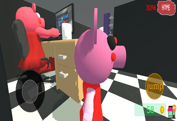 吓人的阿尔法小猪 吓人的阿尔法小猪