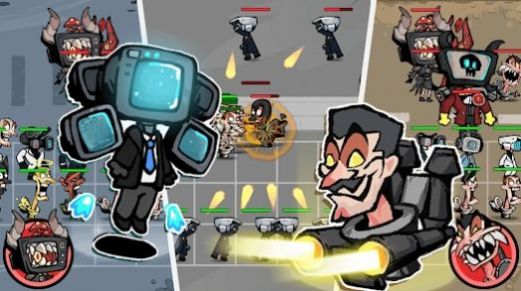 马桶人VS警笛头战争 马桶人VS警笛头战争