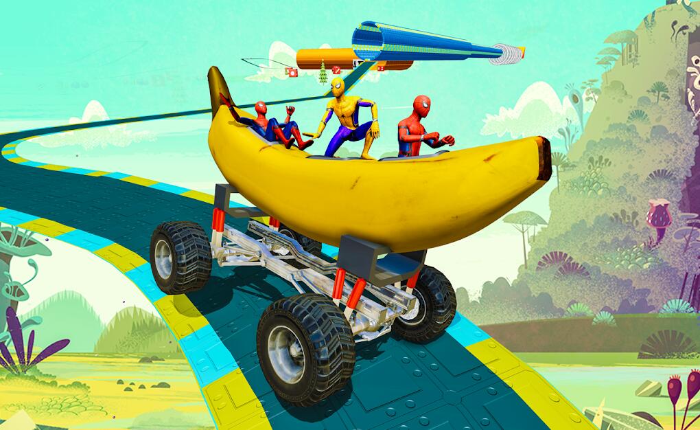 香蕉船赛车跑酷 香蕉船赛车跑酷