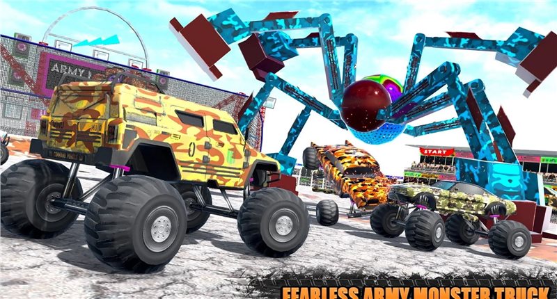怪物特技卡车碰撞大乱斗 怪物特技卡车碰撞大乱斗