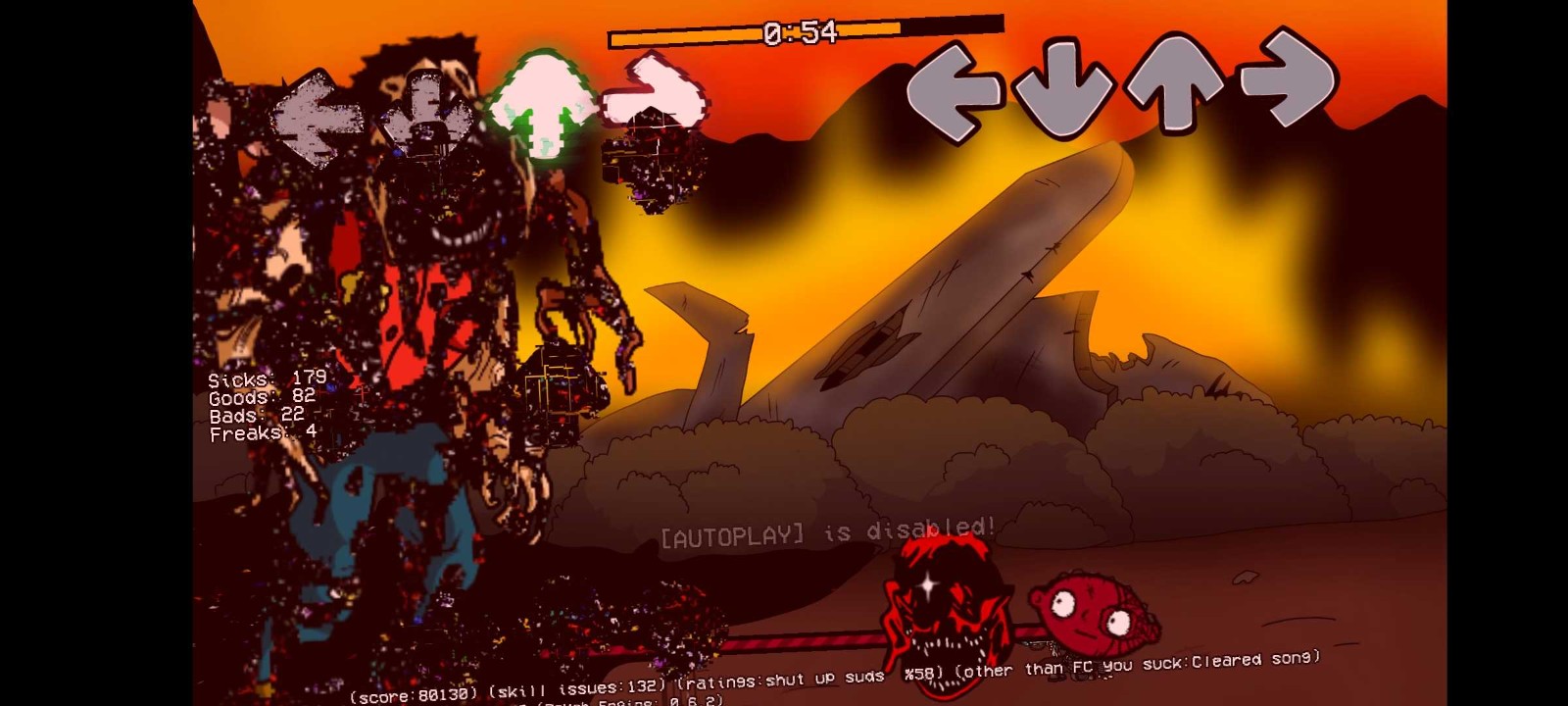 fnf曼德拉记录伪人天使模组