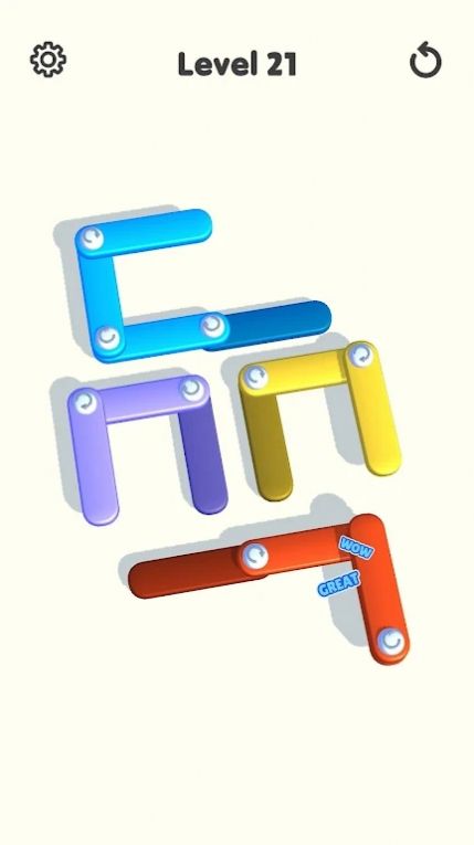 大头针旋转折叠 大头针旋转折叠